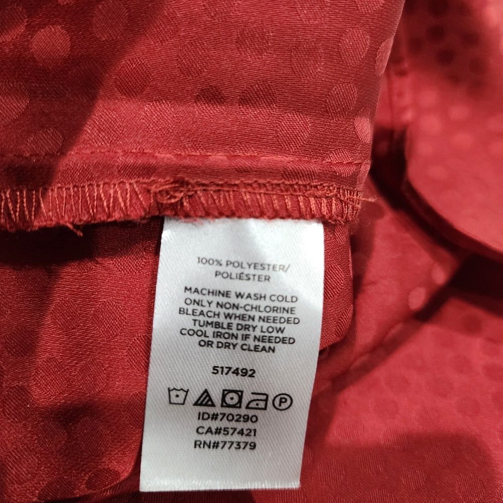 Ann Taylor Blouse Womens Sleeveless Halter Keyhole Button Small - Picture 7 of 9